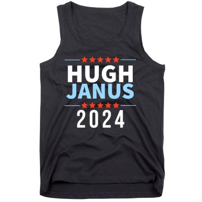 Hugh Janus 24 For President Funny 2024 Election Tank Top