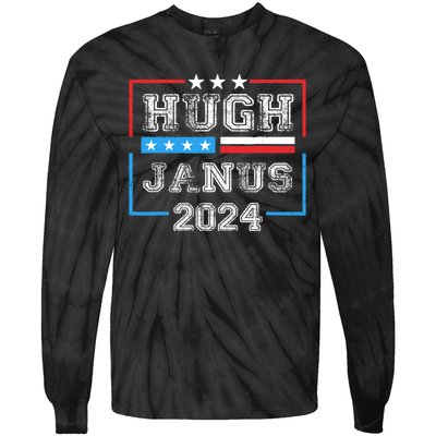 Hugh Janus 24 For President Tie-Dye Long Sleeve Shirt