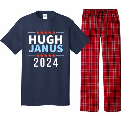 Hugh Janus 24 For President Funny 2024 Election Pajama Set