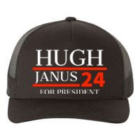 Hugh Janus 24 For President Funny 2024 Election Yupoong Adult 5-Panel Trucker Hat