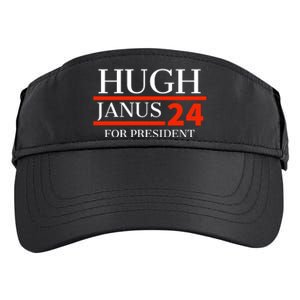 Hugh Janus 24 For President Funny 2024 Election Adult Drive Performance Visor