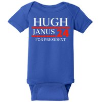 Hugh Janus 24 For President 2024 Election Baby Bodysuit