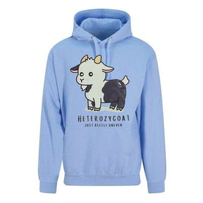 Heterozygoats Just Allele Uneven Funny Genetics Unisex Surf Hoodie