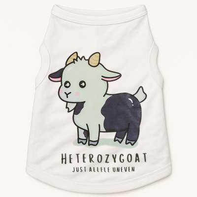 Heterozygoats Just Allele Uneven Funny Genetics Doggie Tank