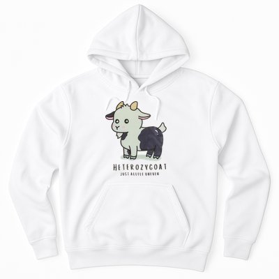 Heterozygoats Just Allele Uneven Funny Genetics Hoodie