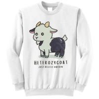 Heterozygoats Just Allele Uneven Funny Genetics Sweatshirt