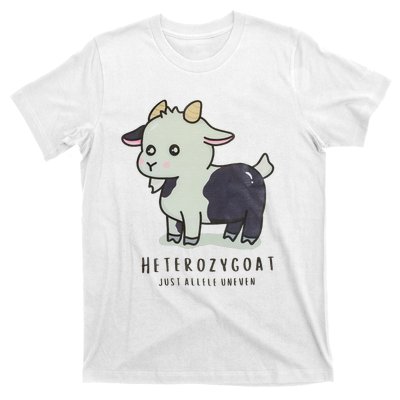 Heterozygoats Just Allele Uneven Funny Genetics T-Shirt