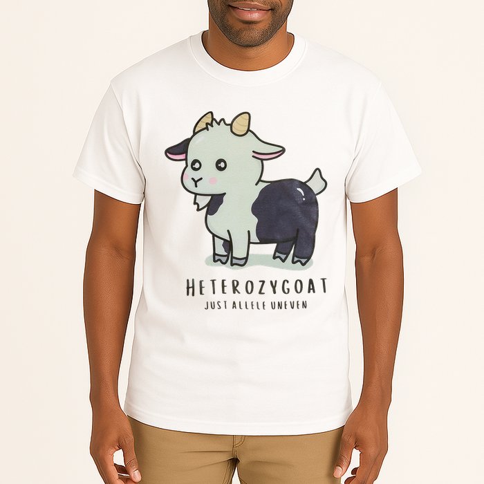 Heterozygoats Just Allele Uneven Funny Genetics Tall T-Shirt