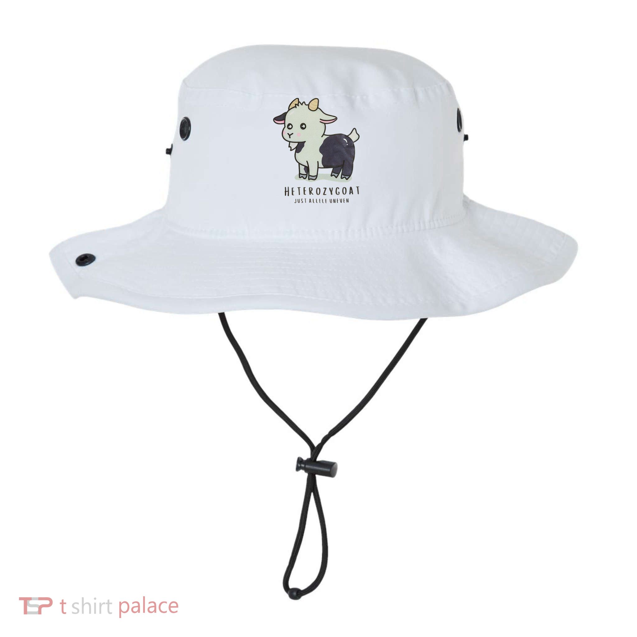 Heterozygoats Just Allele Uneven Funny Genetics Bucket Hat