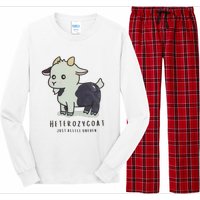 Heterozygoats Just Allele Uneven Funny Genetics Long Sleeve Pajama Set