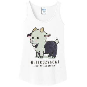 Heterozygoats Just Allele Uneven Funny Genetics Ladies Essential Tank