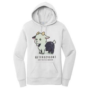 Heterozygoats Just Allele Uneven Funny Genetics Women's Pullover Hoodie