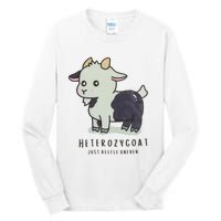 Heterozygoats Just Allele Uneven Funny Genetics Tall Long Sleeve T-Shirt