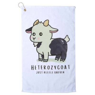 Heterozygoats Just Allele Uneven Funny Genetics Golf Towel