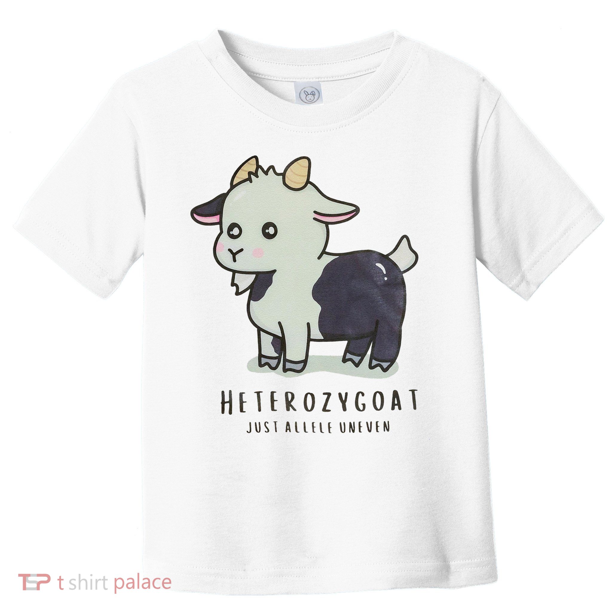 Heterozygoats Just Allele Uneven Funny Genetics Toddler T-Shirt