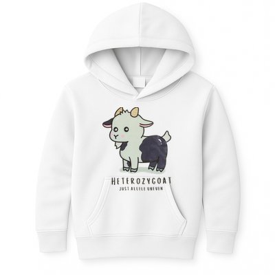 Heterozygoats Just Allele Uneven Funny Genetics Kids Hoodie