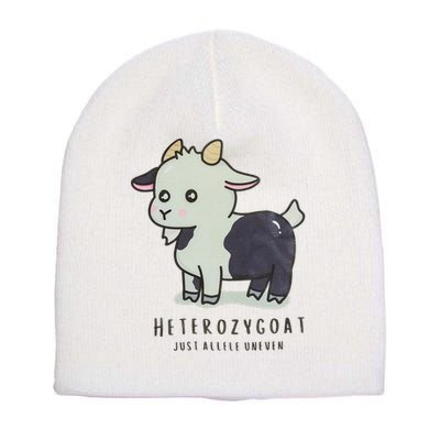 Heterozygoats Just Allele Uneven Funny Genetics Short Acrylic Beanie