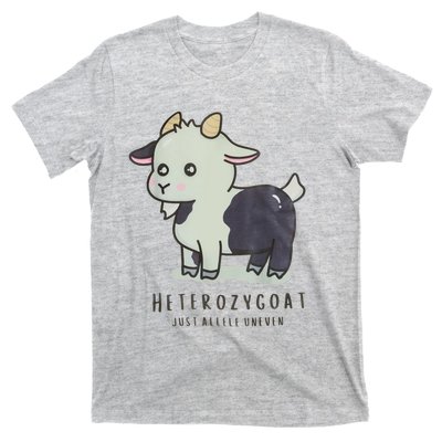 Heterozygoat Just Allele Uneven Funny Heterozygous STEM Pun T-Shirt