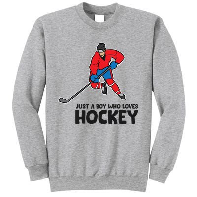 Hockey Just A Who Loves IceHockeys Gift Sweatshirt