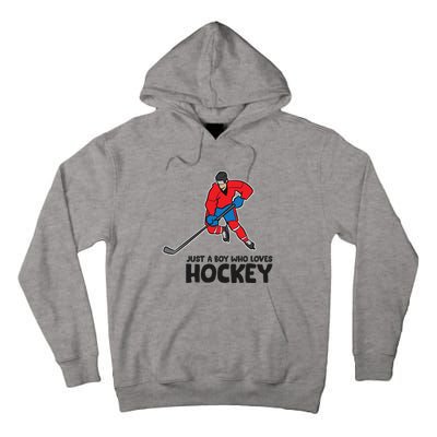 Hockey Just A Who Loves IceHockeys Gift Tall Hoodie