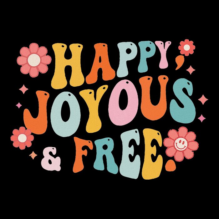 Happy Joyous And A Free Groovy Sobriety Addiction Recovery Mousepad