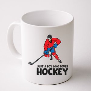 Hockey Just A Who Loves Icehockeys Gift Coffee Mug