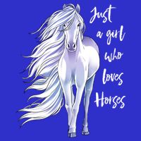 Horse Just A Girl Who Loves Horseback Riding Equestrian Farm Meaningful Gift Visor