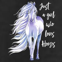Horse Just A Girl Who Loves Horseback Riding Equestrian Farm Meaningful Gift Hat
