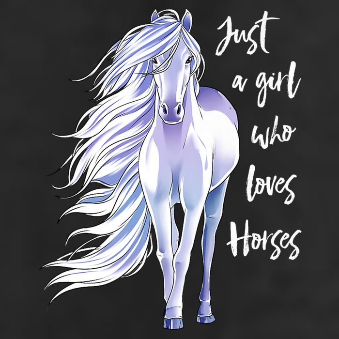 Horse Just A Girl Who Loves Horseback Riding Equestrian Farm Meaningful Gift Hat