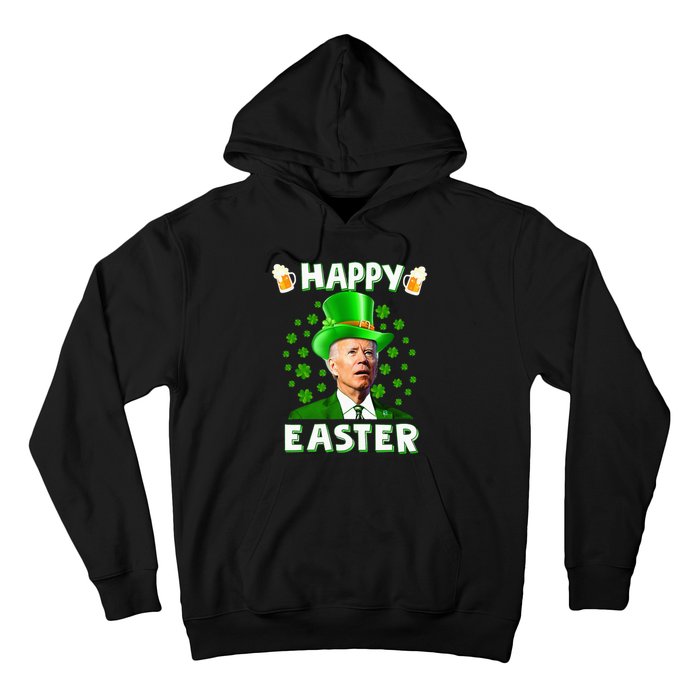 happy Joe Biden Easter Confused St Patricks Day Hoodie