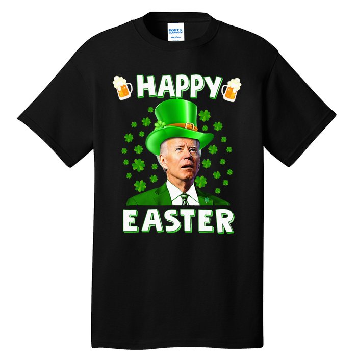 happy Joe Biden Easter Confused St Patricks Day Tall T-Shirt