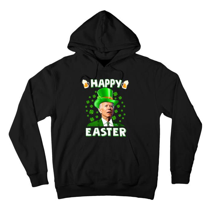 happy Joe Biden Easter Confused St Patricks Day Tall Hoodie