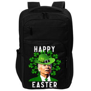 happy Joe Biden Easter Confused St Patricks Day Impact Tech Backpack