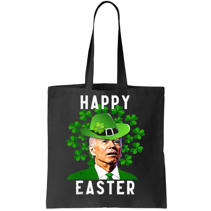 happy Joe Biden Easter Confused St Patricks Day Tote Bag