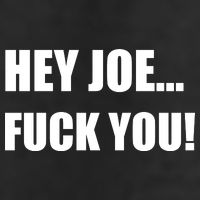 Hey Joe Biden Fuck You! Adult Drive Performance Visor