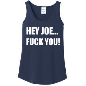 Hey Joe Biden Fuck You! Ladies Essential Tank