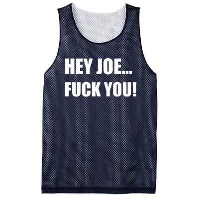 Hey Joe Biden Fuck You! Mesh Reversible Basketball Jersey Tank