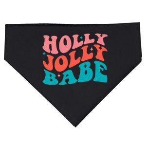 Holly Jolly Babe USA-Made Doggie Bandana