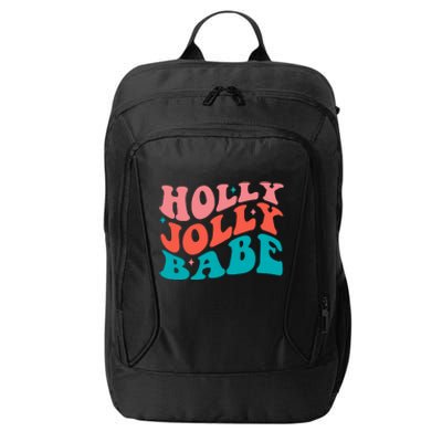 Holly Jolly Babe City Backpack