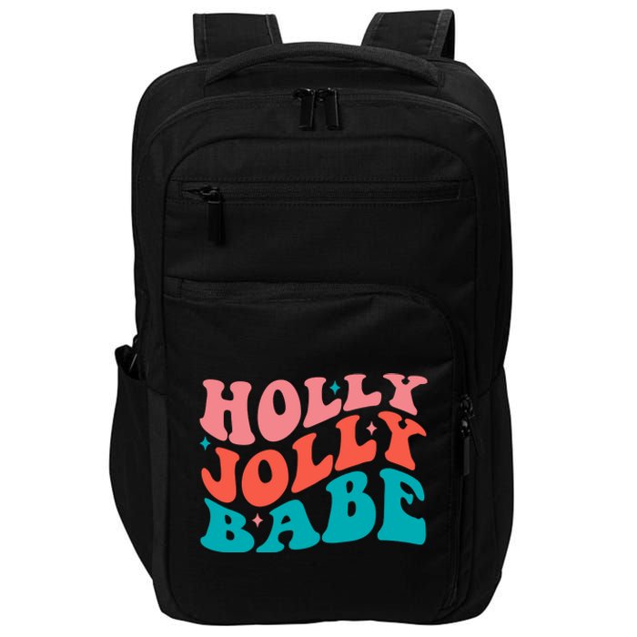 Holly Jolly Babe Impact Tech Backpack