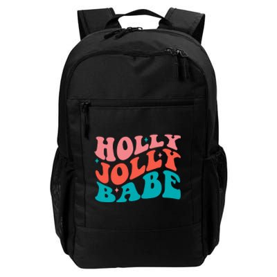 Holly Jolly Babe Daily Commute Backpack