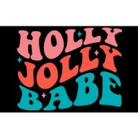 Holly Jolly Babe Bumper Sticker