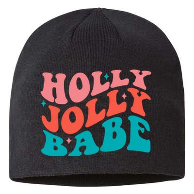 Holly Jolly Babe Sustainable Beanie