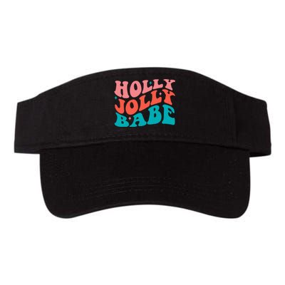 Holly Jolly Babe Valucap Bio-Washed Visor