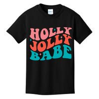Holly Jolly Babe Kids T-Shirt