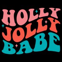 Holly Jolly Babe Kids T-Shirt
