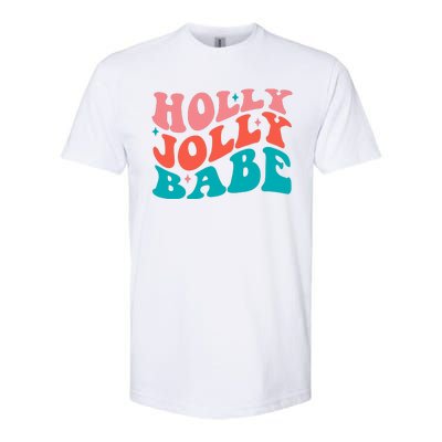 Holly Jolly Babe Softstyle® CVC T-Shirt