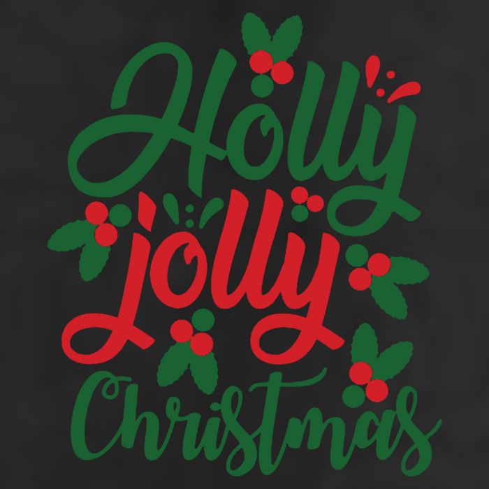 Holly Jolly Babe Festive Christmas Cheer 7 Panel Mesh Trucker Snapback Hat