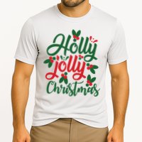 Holly Jolly Babe Festive Christmas Cheer Cooling Performance Crew T-Shirt