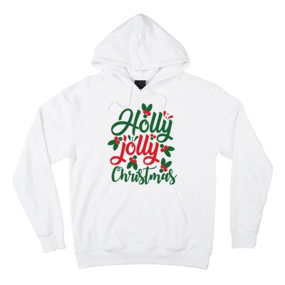 Holly Jolly Babe Festive Christmas Cheer Hoodie